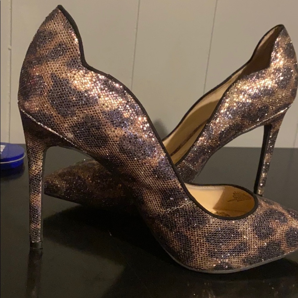 Jessica Simpson Anniversary Cheetah Print Heels